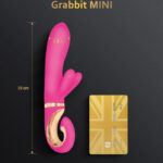 G-VIBE - GRABBIT MINI VIBRADOR SILICIONA ROSA - Imagen 2
