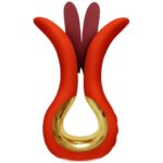Imagen del artículo erótico G-VIBE - GVIBE MAXI VIBRADOR CON DOS PUNTAS FLEXIBLES CORAL de G-VIBE en la sección JUGUETES BIENESTAR |Vibradores|Vibradores Punto G de Millenial Sexshop.