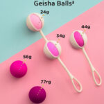 G-VIBE - SET 5 GEISHA BALLS3 ROSA - Imagen 2