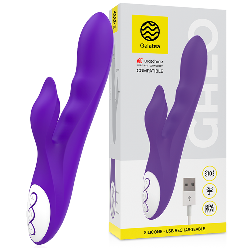 Imagen del artículo erótico GALATEA - GALO VIBRADOR LILA COMPATIBLE CON WATCHME WIRELESS TECHNOLOGY de GALATEA en la sección JUGUETES BIENESTAR |Vibradores|Rotadores y vibradores de Millenial Sexshop.