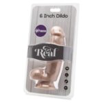 GET REAL - DILDO 12 CM CON TESTÍCULOS VIBRADOR NATURAL - Imagen 2