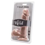 GET REAL - DILDO 18 CM CON TESTÍCULOS NATURAL - Imagen 2