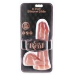 GET REAL - DILDO SILICONA 20,5 CM CON TESTÍCULOS NATURAL - Imagen 4