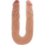 Imagen del artículo erótico GET REAL - DOBLE DONG 35 CM NATURAL de GET REAL en la sección JUGUETES BIENESTAR |Dildos sin Vibración|Penes dobles de Millenial Sexshop.