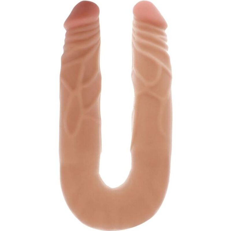Imagen del artículo erótico GET REAL - DOBLE DONG 35 CM NATURAL de GET REAL en la sección JUGUETES BIENESTAR |Dildos sin Vibración|Penes dobles de Millenial Sexshop.