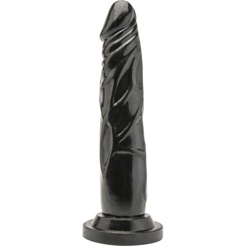 Imagen del artículo erótico GET REAL - DONG 18 CM NEGRO de GET REAL en la sección JUGUETES BIENESTAR |Dildos sin Vibración|Penes realisticos de Millenial Sexshop.