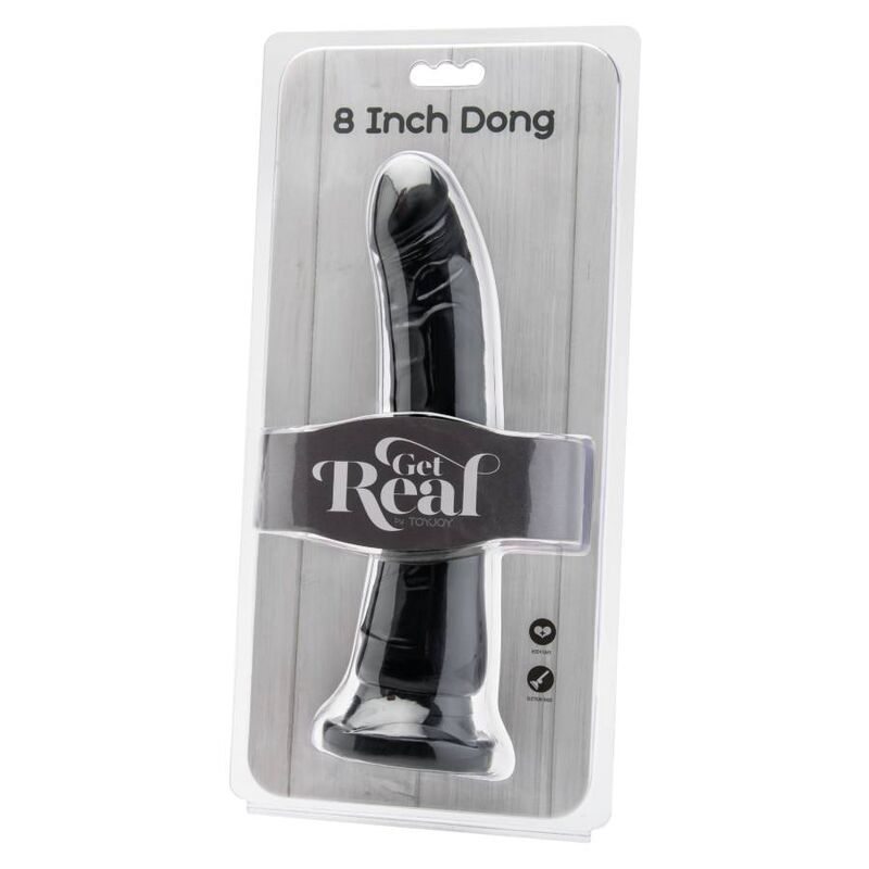 5 CM NEGRO de GET REAL en la sección JUGUETES BIENESTAR |Dildos sin Vibración|Penes realisticos de Millenial Sexshop.