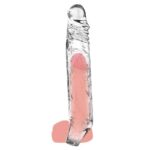 5 CM TRANSPARENTE de GET REAL en la sección JUGUETES BIENESTAR |Juguetes para Hombres|Accesorios para el pene|Fundas Pene sin extensión de Millenial Sexshop.