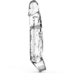 Imagen del artículo erótico GET REAL - EXTENSION LARGO 19 CM TRANSPARENTE de GET REAL en la sección JUGUETES BIENESTAR |Juguetes para Hombres|Accesorios para el pene|Fundas Pene sin extensión de Millenial Sexshop.