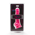 GET REAL - HAPPY DICKS 19 CM CON TESTÍCULOS ROSA - Imagen 2