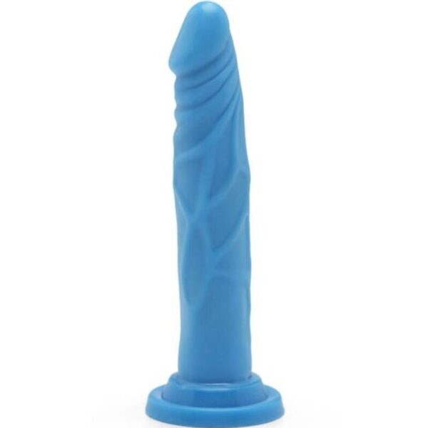 Imagen del artículo erótico GET REAL - HAPPY DICKS DONG 19 CM AZUL de GET REAL en la sección JUGUETES BIENESTAR |Dildos sin Vibración|Penes realisticos de Millenial Sexshop.