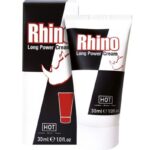Imagen del artículo erótico HOT - RHINO CREMA RETARDANTE 30ML de HOT en la sección DROGUERÍA |Estimulantes para Ellos|Retardantes de Millenial Sexshop.