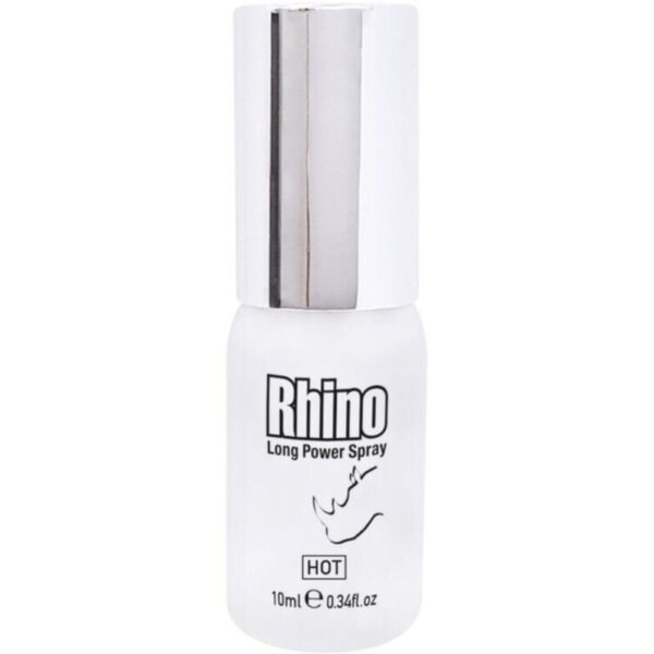 Imagen del artículo erótico HOT - RHINO SPRAY RETARDANTE 10ML de HOT en la sección DROGUERÍA |Estimulantes para Ellos|Retardantes de Millenial Sexshop.