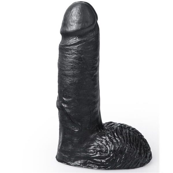 Imagen del artículo erótico HUNG SYSTEM - DILDO COLOR NEGRO MARCEL 17 CM de HUNG SYSTEM en la sección JUGUETES BIENESTAR |Dildos sin Vibración|Penes realisticos de Millenial Sexshop.
