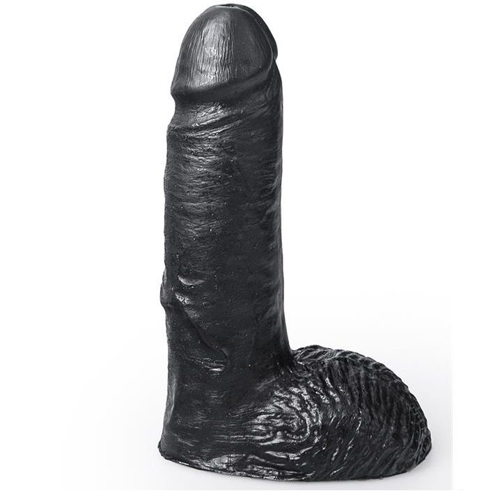 Imagen del artículo erótico HUNG SYSTEM - DILDO COLOR NEGRO MARCEL 17 CM de HUNG SYSTEM en la sección JUGUETES BIENESTAR |Dildos sin Vibración|Penes realisticos de Millenial Sexshop.