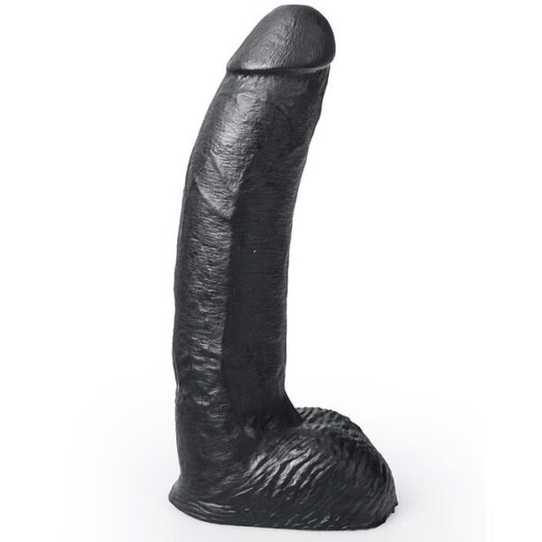 Imagen del artículo erótico HUNG SYSTEM - DILDO REALISTA COLOR NEGRO GEORGE 22 CM de HUNG SYSTEM en la sección JUGUETES BIENESTAR |Anal|Plugs Anales de Millenial Sexshop.