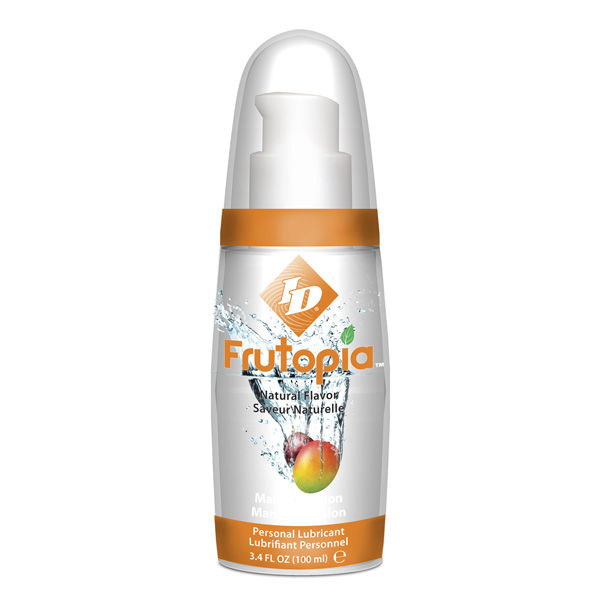 Imagen del artículo erótico ID FRUTOPIA - SABOR A MANGO 100ML de ID FRUTOPIA en la sección DROGUERÍA |Lubricantes|Con deliciosos Sabores de Millenial Sexshop.