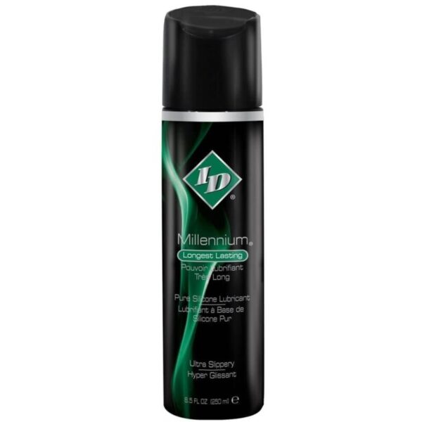 Imagen del artículo erótico ID MILLENIUM - LUBRICANTE BASE SILICONA LONG LASTING 250 ML de ID MILLENIUM en la sección DROGUERÍA |Lubricantes|Base Silicona de Millenial Sexshop.