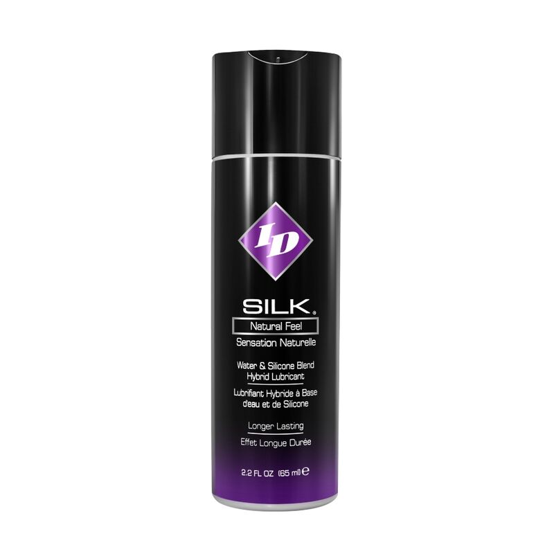 Imagen del artículo erótico ID SILK - NATURAL FEEL WATER/SILICONE 65 ML de ID SILK en la sección DROGUERÍA |Lubricantes|Base Silicona de Millenial Sexshop.