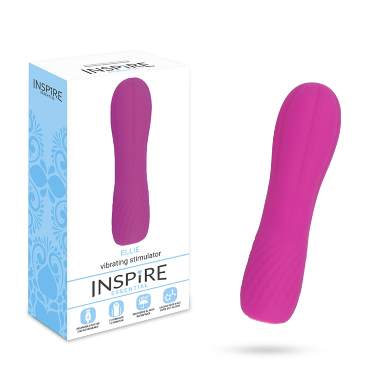 Imagen del artículo erótico INSPIRE ESSENTIAL - VIBRADOR ELLIE LILA de INSPIRE ESSENTIAL en la sección JUGUETES BIENESTAR |Vibradores|Mini vibradores de Millenial Sexshop.