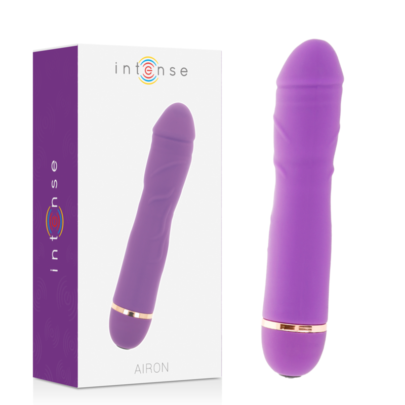 Imagen del artículo erótico INTENSE - AIRON 20 SPEEDS SILICONE LILA de INTENSE FUN en la sección JUGUETES BIENESTAR |Vibradores|Vibradores Clasicos anales o vaginales de Millenial Sexshop.