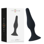 Imagen del artículo erótico INTENSE - ANAL LEVEL 1 10.5CM NEGRO de INTENSE ANAL TOYS en la sección JUGUETES BIENESTAR |Anal|Plugs Anales de Millenial Sexshop.