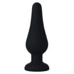 INTENSE - ANAL PLUG PIPO M SILICONE NEGRO 11 CM - Imagen 2