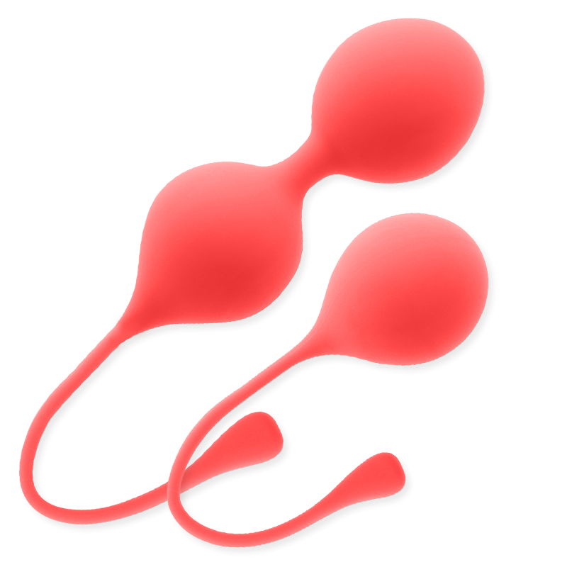 INTENSE - BOLAS KEGEL PACK KENDALL ROJO-MillenialSexshop-INTENSE HEALTH & FUN Imagen del artículo erótico INTENSE - BOLAS KEGEL PACK KENDALL ROJO de INTENSE HEALTH & FUN en la sección JUGUETES BIENESTAR |Juguetes para Mujeres|Bolas Chinas|Bolas Silicona de Millenial Sexshop.