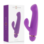 Imagen del artículo erótico INTENSE - BORAL 20 SPEEDS SILICONE LILA de INTENSE FUN en la sección JUGUETES BIENESTAR |Vibradores|Vibradores Rabbit de Millenial Sexshop.