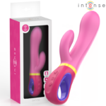 Imagen del artículo erótico INTENSE - DAPHNE VIBRADOR RABBIT ROSA de INTENSE FUN en la sección JUGUETES BIENESTAR |Vibradores|Vibradores Rabbit de Millenial Sexshop.
