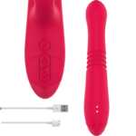 INTENSE - DUA VIBRADOR MULTIFUNCIÓN RECARGABLE UP & DOWN CON LENGUA ROJO - Imagen 4