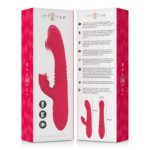 INTENSE - DUA VIBRADOR MULTIFUNCIÓN RECARGABLE UP & DOWN CON LENGUA ROJO - Imagen 5