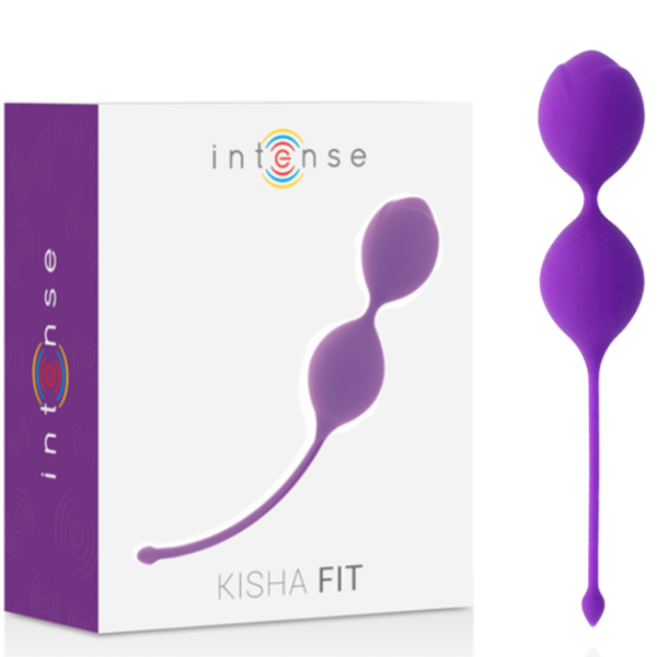 Imagen del artículo erótico INTENSE - KISHA FIT SILICONE KEGEL LILA de INTENSE HEALTH & FUN en la sección JUGUETES BIENESTAR |Juguetes para Mujeres|Bolas Chinas|Bolas Silicona de Millenial Sexshop.