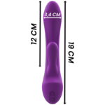 INTENSE - LUIGI VIBRADOR RABBIT SILICONA LIQUIDA MORADO - Imagen 6