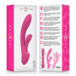 INTENSE - LUIGI VIBRADOR RABBIT SILICONA LIQUIDA ROSA - Imagen 7