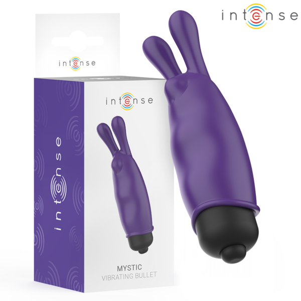 Imagen del artículo erótico INTENSE - MYSTIC BALA VIBRADORA MORADO 8.7 X 2.4 CM de INTENSE FUN en la sección JUGUETES BIENESTAR |Juguetes para Mujeres|Estimuladores|Balas vibradoras de Millenial Sexshop.