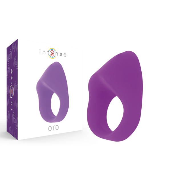 Imagen del artículo erótico INTENSE - OTO ANILLO VIBRADOR RECARGABLE LILA de INTENSE COUPLES TOYS en la sección JUGUETES BIENESTAR |Juguetes para Hombres|Accesorios para el pene|Anillos Pene|Anillos con Vibración de Millenial Sexshop.