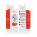 INTENSE - PLUG ANAL METAL ALUMINIO CON CRISTAL ROJO TALLA S - Imagen 6