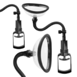 INTENSE - PUMP BOMBA MANUAL VAGINAL CON DOS COPAS INTERCAMBIABLES - Imagen 2