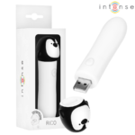 Imagen del artículo erótico INTENSE - RICO BALA VIBRADORA PINGÜINO RECARGABLE USB 10 X 2.2 CM de INTENSE FUN en la sección JUGUETES BIENESTAR |Juguetes para Mujeres|Estimuladores|Balas vibradoras de Millenial Sexshop.