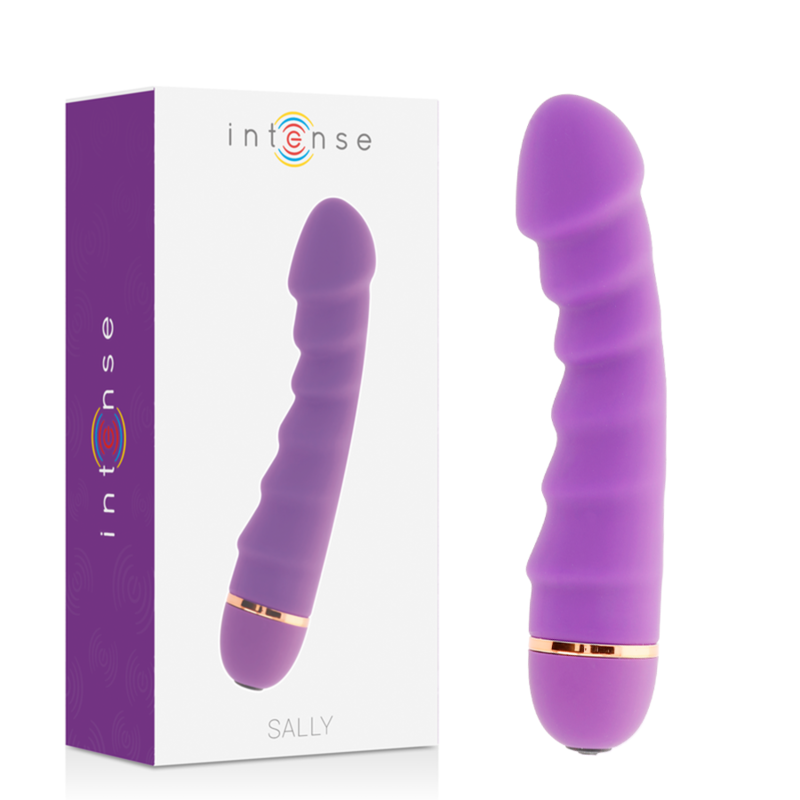 Imagen del artículo erótico INTENSE - SALLY 20 SPEEDS SILICONE LILA de INTENSE FUN en la sección JUGUETES BIENESTAR |Vibradores|Vibradores Punto G de Millenial Sexshop.