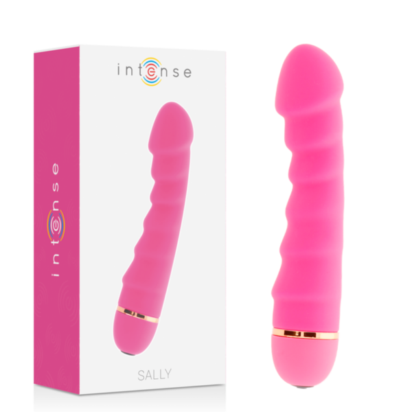 Imagen del artículo erótico INTENSE - SALLY 20 SPEEDS SILICONE ROSA de INTENSE FUN en la sección JUGUETES BIENESTAR |Vibradores|Vibradores Punto G de Millenial Sexshop.