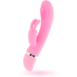 INTENSE - SUSY VIBRADOR OSCILANTE SILICON RABBIT ROSA - Imagen 2