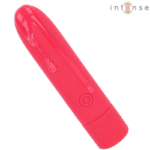 INTENSE - SYMONE BALA VIBRADORA RECARGABLE POR USB 8 VIBRACIONES ROJO 10 X 2.2 CM - Imagen 3