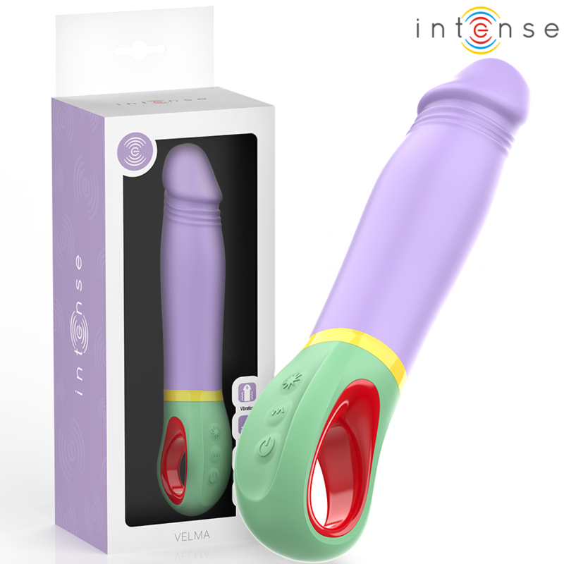 INTENSE - VELMA VIBRADOR CLÁSICO MORADO-MillenialSexshop-INTENSE FUN Imagen del artículo erótico INTENSE - VELMA VIBRADOR CLÁSICO MORADO de INTENSE FUN en la sección JUGUETES BIENESTAR |Vibradores|Vibradores Punto G de Millenial Sexshop.