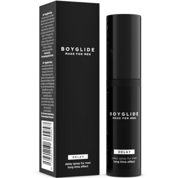Imagen del artículo erótico INTIMATELINE - BOYGLIDE DELAY SPRAY EFECTO RETARDANTE 20 ML de INTIMATELINE BOYGLIDE en la sección DROGUERÍA |Estimulantes para Ellos|Retardantes de Millenial Sexshop.
