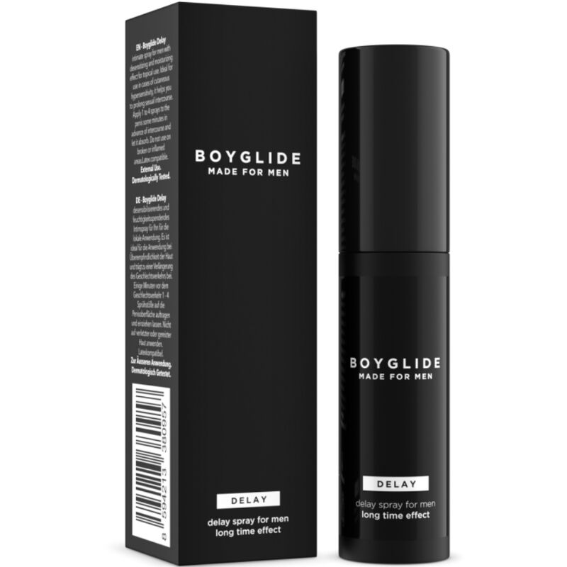 Imagen del artículo erótico INTIMATELINE - BOYGLIDE DELAY SPRAY EFECTO RETARDANTE 20 ML de INTIMATELINE BOYGLIDE en la sección DROGUERÍA |Estimulantes para Ellos|Retardantes de Millenial Sexshop.