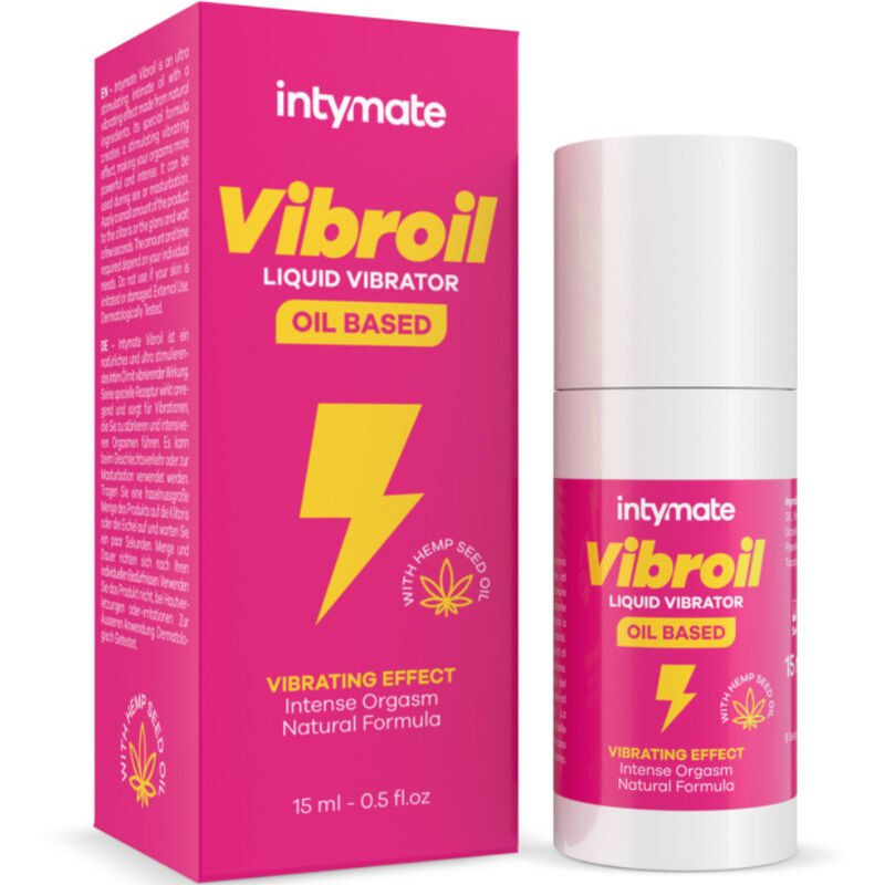 Imagen del artículo erótico INTIMATELINE INTYMATE - VIBROIL ACEITE INTIMO PARA ELLA EFECTO VIBRADOR 15 ML de INTIMATELINE INTYMATE en la sección DROGUERÍA |Estimulantes para Ellas|Vibrador Líquido de Millenial Sexshop.