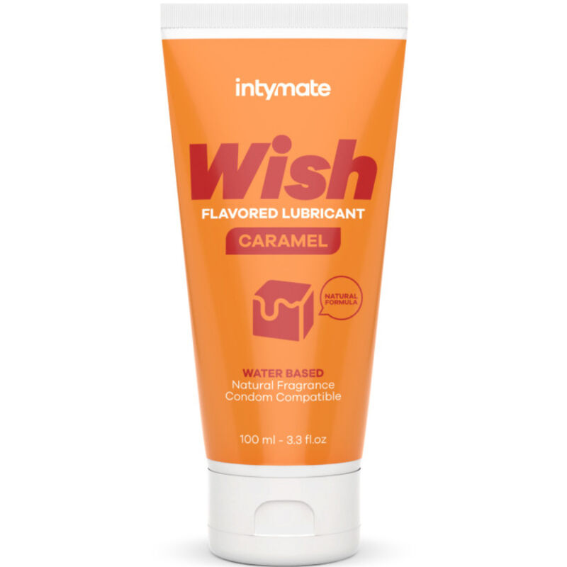 Imagen del artículo erótico INTIMATELINE INTYMATE - WISH CARAMELO LUBRICANTE AROMATIZADO 100 ML de INTIMATELINE INTYMATE en la sección DROGUERÍA |Lubricantes|Con deliciosos Sabores de Millenial Sexshop.