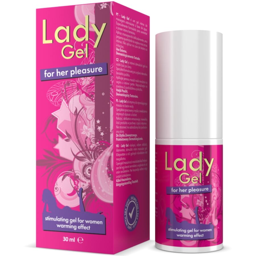 INTIMATELINE - LADY GEL FOR GER PLEASURE GEL ESTIMULANTE EFECTO CALOR ELLA 30 ML-MillenialSexshop-INTIMATELINE INTIMATELINE Imagen del artículo erótico INTIMATELINE - LADY GEL FOR GER PLEASURE GEL ESTIMULANTE EFECTO CALOR ELLA 30 ML de INTIMATELINE INTIMATELINE en la sección DROGUERÍA |Estimulantes para Ellas|Intensificador Orgasmos de Millenial Sexshop.